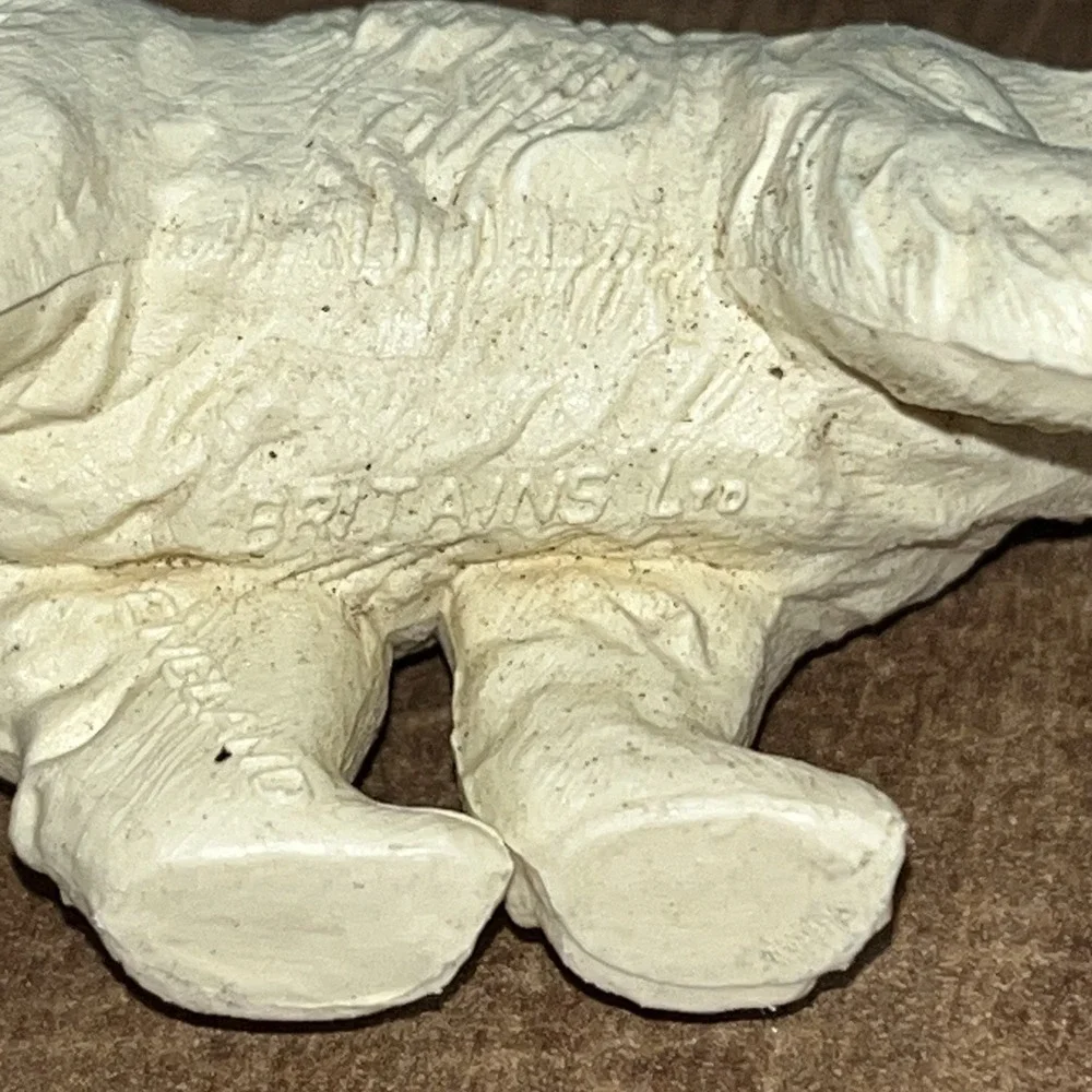 England BRITAINS‎ LTD VINTAGE 1970s ZOO ANIMAL FIGURE POLAR BEAR Plastic